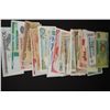 Image 2 : Foreign Bank Notes; Various Dates, Conditions & Denominations; Lot of 50; EST. $30-50