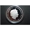 Image 2 : 2012 Australia $1 Diamond Jubilee Colorized H.M. Queen Elizabeth II Silver Foreign Coin In Display B