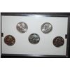 Image 2 : 2002-P US Mint State Quarter Proof Set In Display Case With COA Included; Platinum Layered; BU; EST.