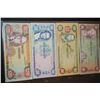 Image 1 : Bank Of Jamaica $1, $2, $10 & $20 Foreign Bank Notes; Lot of 4; EST. $5-10