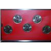 Image 2 : 2002-D US Mint State Quarter Proof Set In Display Case With COA Included; BU; EST. $5-10