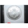 Image 2 : 2006 US Silver American Eagle $1; 1 Oz. Fine Silver; NGC Graded MS69; EST. $50-65
