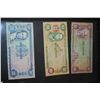 Image 2 : Bank Of Jamaica $1, $2 & $10 Foreign Bank Notes; Lot of 3; EST. $5-10