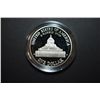 Image 2 : 2000-P US Library Of Congress Commemorative Silver $1 Proof In Velvet Box With COA Included; 90% Sil