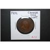 Image 1 : 1909 Canada One Cent Foreign Coin; EST. $5-10