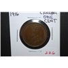 Image 1 : 1916 Canada One Cent Foreign Coin; EST. $5-10