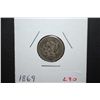 Image 1 : 1869 US Three Cent Nickel; EST. $10-15
