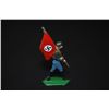 Image 1 : Tin Nazi Colorized Toy Soldier; EST. $5-10