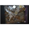 Image 1 : World Coins & Tokens; Various Dates, Conditions & Denominations; 5 Pounds By Weight; EST. $60-95