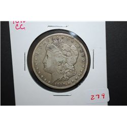 1890-CC US Silver Morgan $1; EST. $60-80