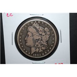 1882-CC US Silver Morgan $1; EST. $70-90