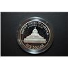 Image 2 : 2000-P US Library Of Congress Commemorative Silver $1 Proof In Velvet Box With COA Included; 90% Sil