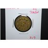 Image 1 : Viola's R.H.V. Store Golden Anniversary 5 Cent Trade Token Celebrating 50 Years In Abilene; EST. $5-