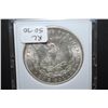 Image 2 : 1889 US Silver Morgan $1; MCPCG Graded MS62; EST. $50-70