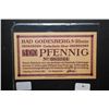Image 2 : 1920 German 10 Pfennig Foreign Bank Note; EST. $5-10