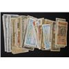 Image 1 : Foreign Bank Notes; Various Dates, Conditions & Denominations; Lot of 50; EST. $30-50