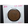 Image 1 : 1840 US Large One Cent; EST. $15-20