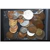 Image 1 : World Coins & Tokens; Various Dates, Conditions & Denominations; Lot of 50; EST. $10-20