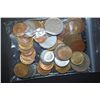 Image 2 : World Coins & Tokens; Various Dates, Conditions & Denominations; Lot of 50; EST. $10-20