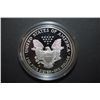Image 2 : 2001-W US Silver American Eagle $1 Proof In Velvet Box With COA Included; 99.9% Silver 1 Oz.; EST. $