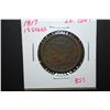 Image 1 : 1817 US Large One Cent; 13 Stars; EST. $15-20
