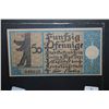 Image 2 : 1921 German 50 Pfennig Foreign Bank Note; EST. $5-10
