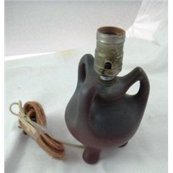 Van Briggle Vase Lamp