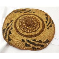 Pit river Gambling Tray Indian Basket