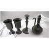 Image 1 : Four Early  Pewter Items