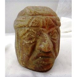 Peru Pottery Head, Pre-Columbian
