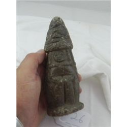 African Prehistoric Steatite Effigy Carving