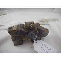 Pre-Columbian Double effigy lapis