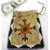 Image 2 : Apache Beaded Deer Hide Bag