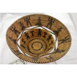 Figured Papago Basket