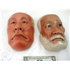 Image 1 : Two Japanese Wood Masks