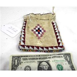 Apache Beaded Bag