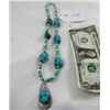 Image 1 : Sterling and Turquoise Necklace