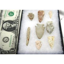 Frame Authentic Missouri Arrowheads