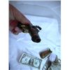 Image 2 : Collection to include 41 Caliber Black Power Derringer, with deer hide back containing 41 caliber ba