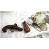 Image 3 : Collection to include 41 Caliber Black Power Derringer, with deer hide back containing 41 caliber ba
