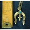 Image 2 : Sterling Silver Naja Navajo Necklace with Turquoise