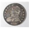 Image 1 : 1828  Bust half $ highly lusterous AU the way a 184 year old coin should look