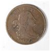 Image 1 : 1806  half cent  VF+ some rim nicks  nice color