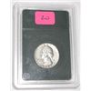 Image 1 : 1954 SILVER WASHINGTON QUARTER *RARE MS HIGH GRADE* QUARTER COMES IN A COINWORLD HARDCASE!!