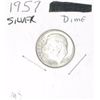 Image 1 : 1957 ROOSEVELT SILVER DIME *MS HIGH GRADE*!!