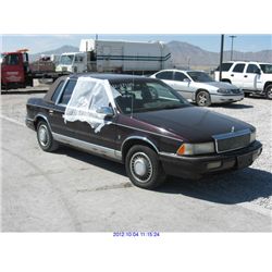 1990 - CHRYSLER LEBARON