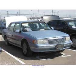 1991 - LINCOLN CONTINENTAL