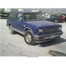 1985 - CHEVROLET BLAZER