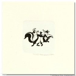 Pepe Le Pew Etching