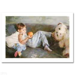 Boy with Orange